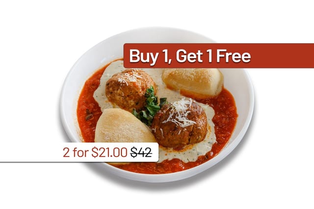BOGO Meatballs and Ricotta Appetizer
