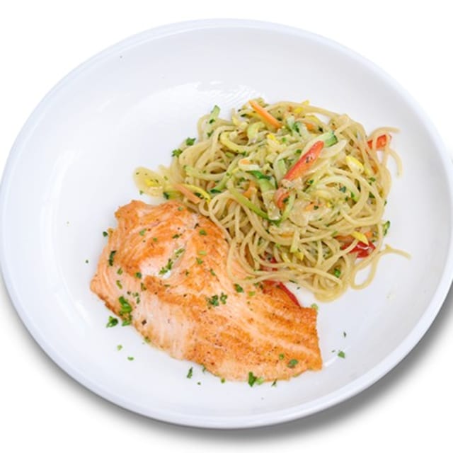 Petite Grilled Salmon.