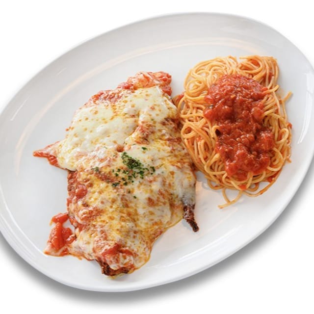 Chicken Parmigiana.