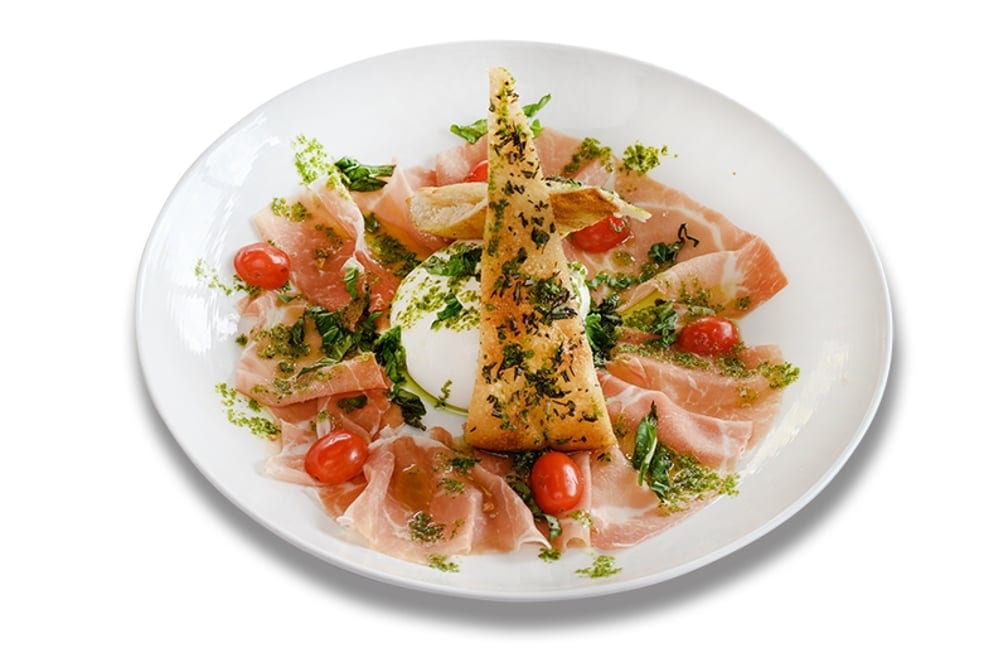 Burrata & Prosciutto.
