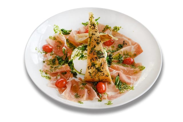 Burrata & Prosciutto.