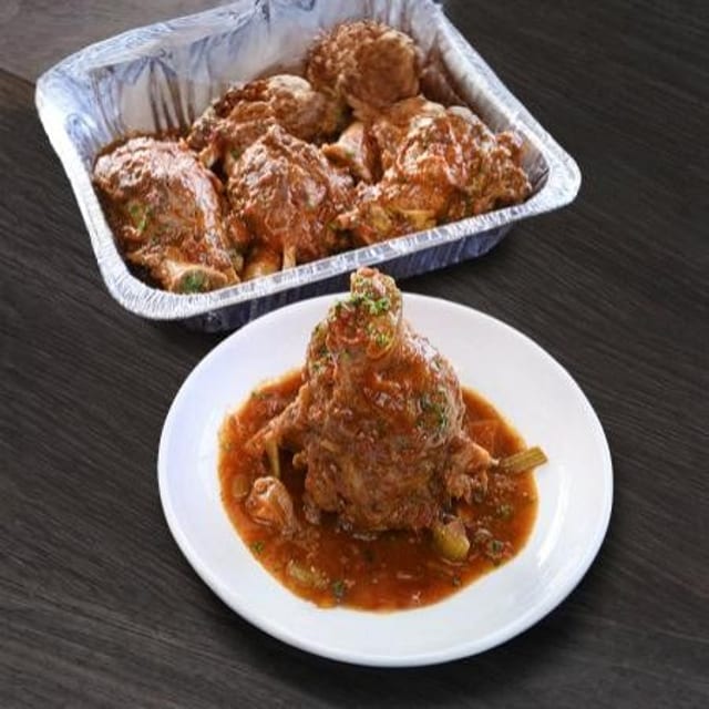 Pork Osso Buco.