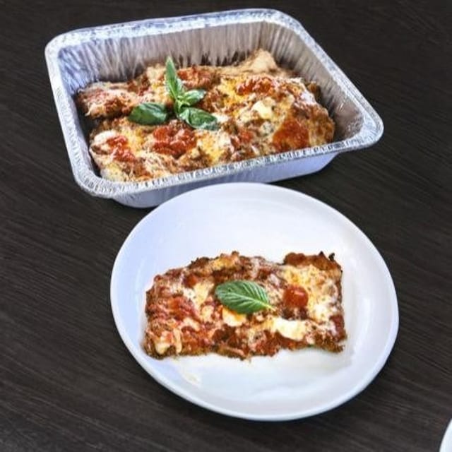 Veal Parmigiana.