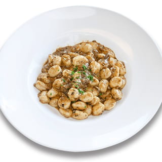 Gnocchi & Porcini Mushroom Sauce Pasta