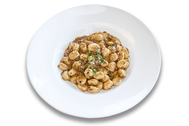 Gnocchi & Porcini Mushroom Sauce Pasta.