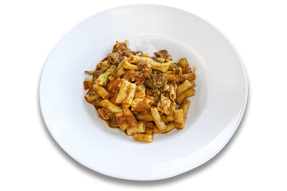 Ziti Trapanese Pasta.