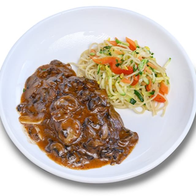 Petite Chicken Marsala.