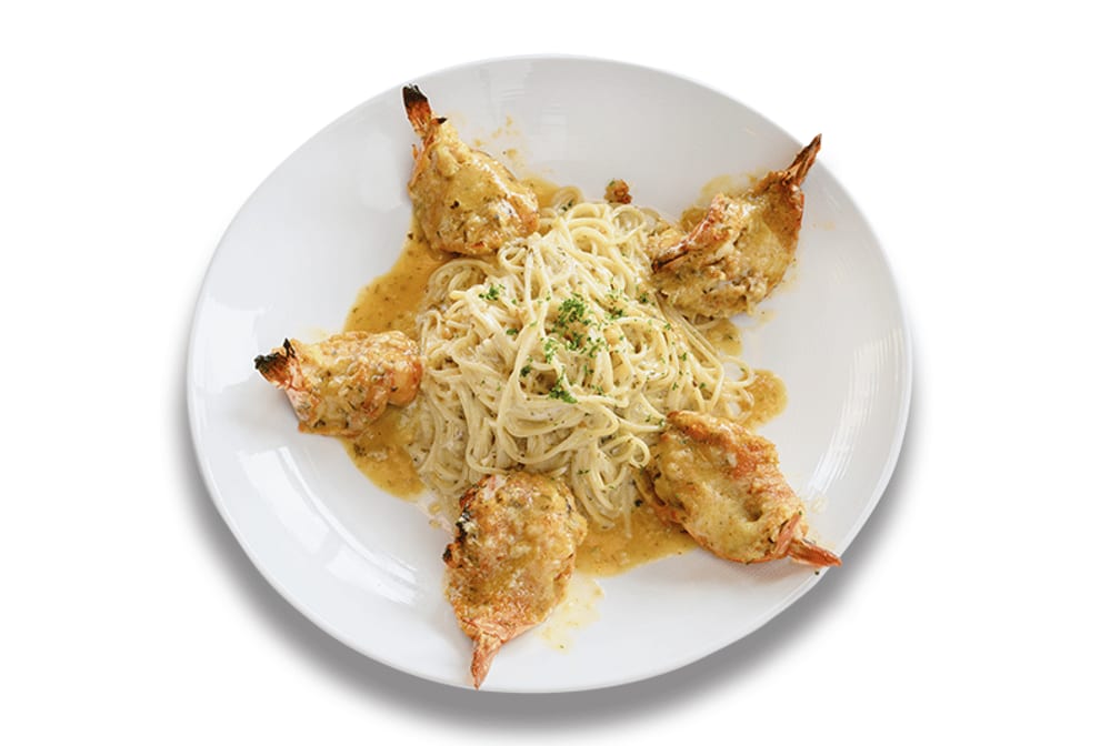 P-Shrimp Scampi.