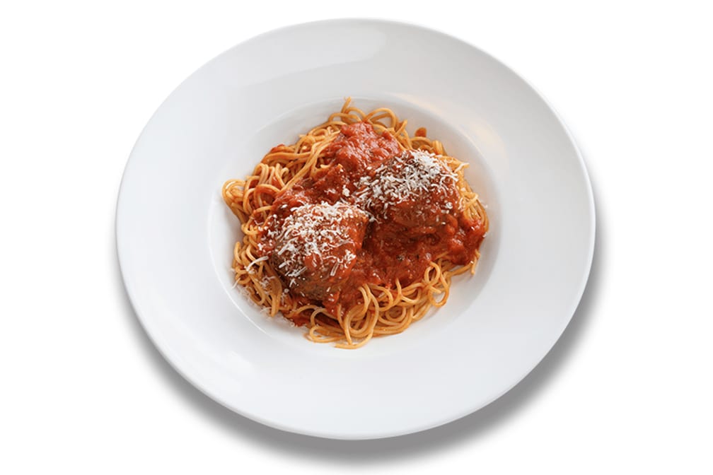 P-Spaghetti Meatballs.