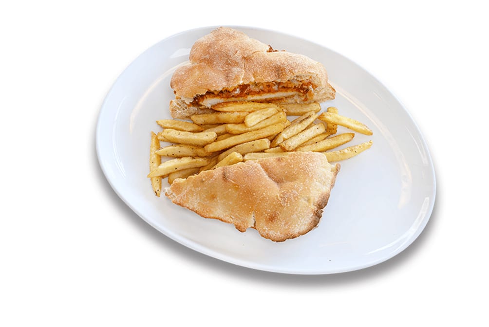 Chicken Parmigiana Sandwich.
