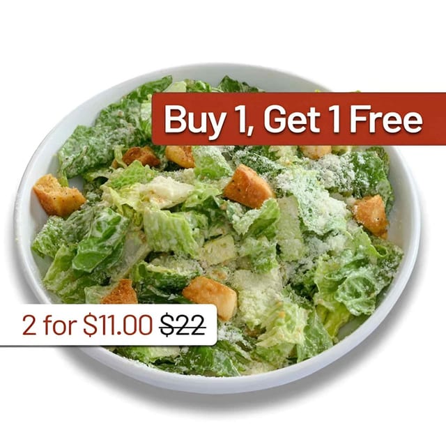 BOGO Petite Traditional Caesar Salad