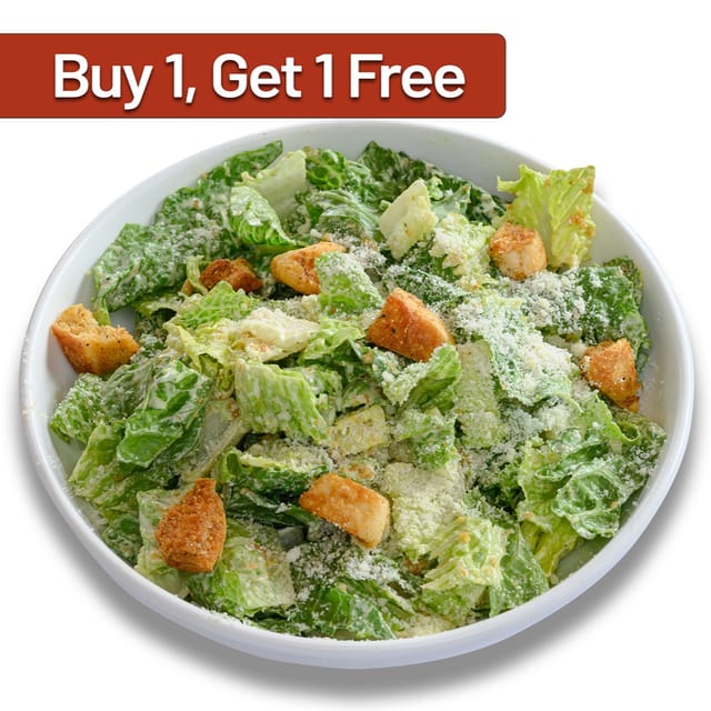 BOGO Petite Traditional Cesar Salad - Double Portion.