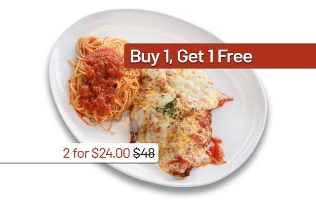 BOGO Petite Chicken Parmigiana