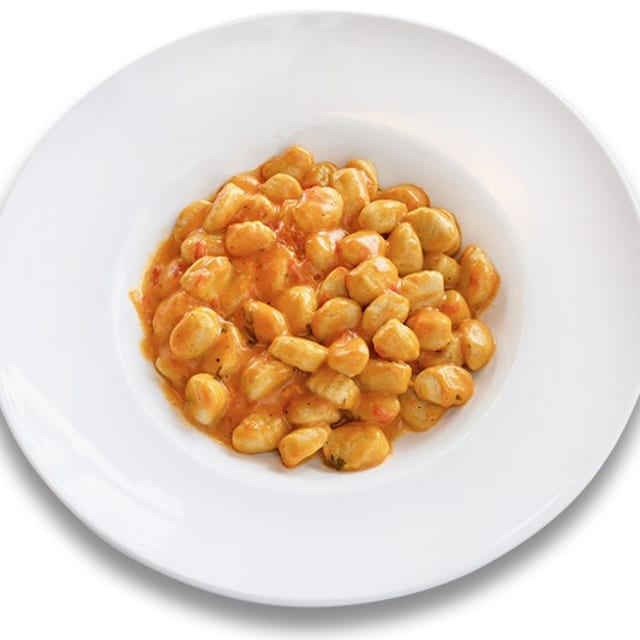 Potato Gnocchi Pink Sauce Pasta.