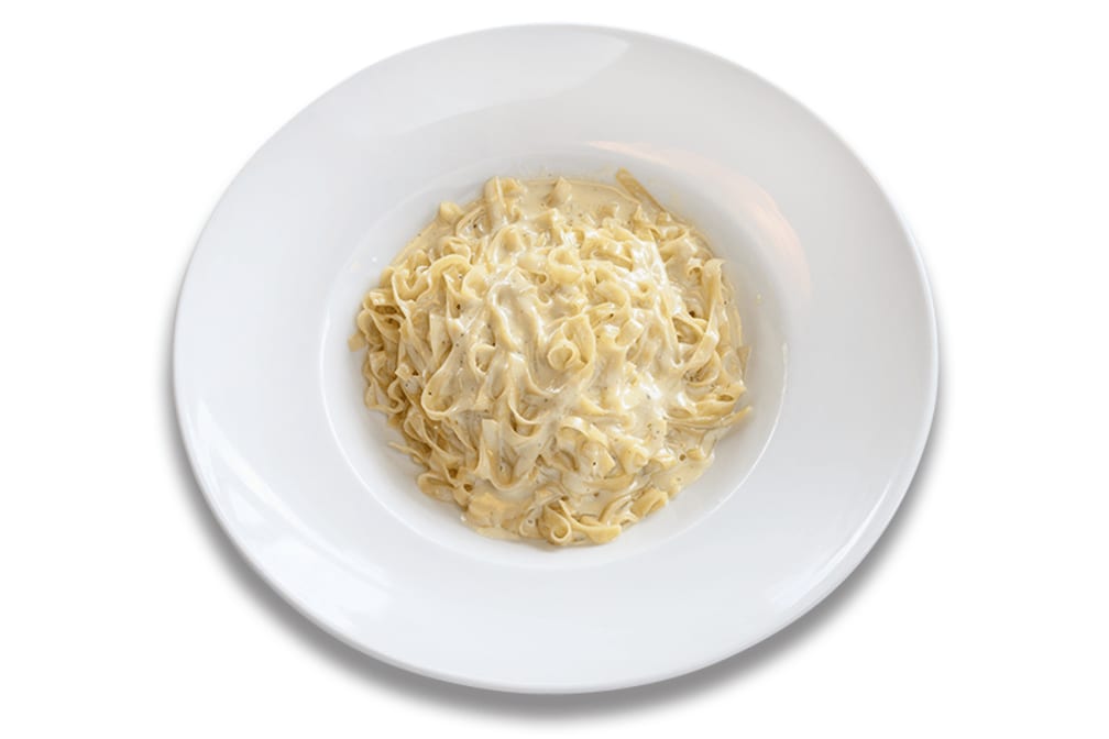 P-Fettuccine Alfredo Sauce Pasta.