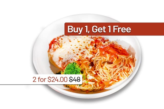 BOGO Petite Chicken Parmigiana