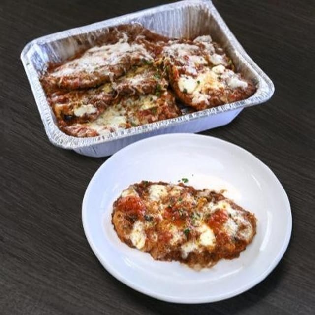 Chicken Parmigiana.