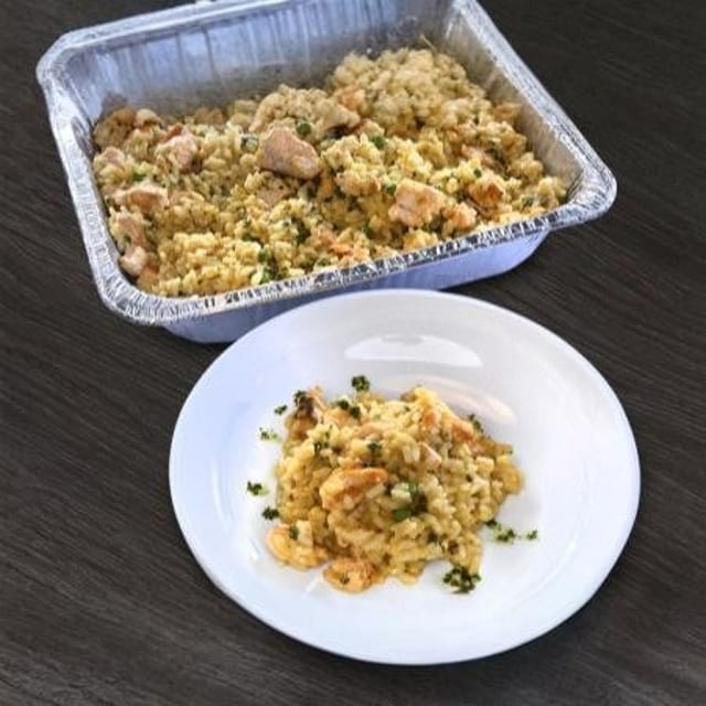 Salmon Risotto.