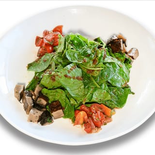 Spinach & Portobello Salad